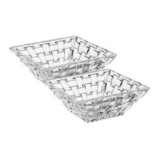 Nachtmann Bossa Nova bowl square set 12 cm / 2-piece set