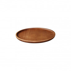 ASA SELECTION Wood Dark Akazie Massiv Wooden plate d: 15 cm / h: 2 cm