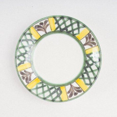 Gmundner Keramik Jagd Mocha Saucer smooth 11 cm