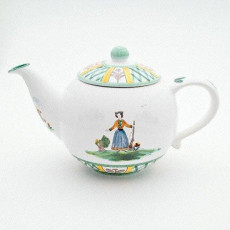 Gmundner Keramik Jagd Tea pot plain 1.5 l