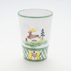 Gmundner Keramik Jagd Drinking cup h: 10 cm