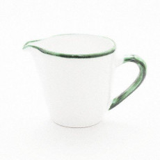 Gmundner Keramik Grüner Rand Milk jug Gourmet 0.2 l