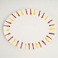 Gmundner Ceramics Landlust Oval Platter 33 cm