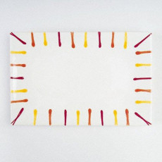 Gmundner Ceramics Landlust Platter Rectangular 30 x 20 cm
