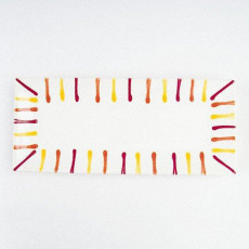 Gmundner Ceramics Landlust Platter Rectangular 36 x 15 cm