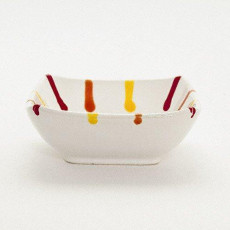 Gmundner Ceramics Landlust Bowl Quadratic 9 cm