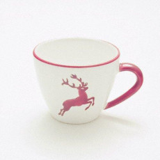 Gmundner Keramik Roter Hirsch Coffee upper cup Gourmet 0.2 L / h: 7.5 cm