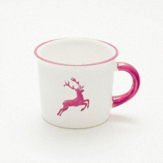 Gmundner Keramik Roter Hirsch Coffee mug smooth 0.24 L / h: 7.8 cm
