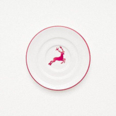 Gmundner Keramik Roter Hirsch Mocha/Espresso saucer Gourmet d: 11 cm