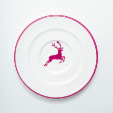 Gmundner Keramik Roter Hirsch Coffee saucer Gourmet d: 16 cm