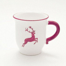 Gmundner Keramik Roter Hirsch Chocolate cup / Chocolate mug 0.3 L / h: 9.9 cm