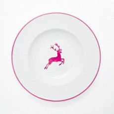 Gmundner Keramik Roter Hirsch Pasta plate Gourmet d: 29 cm / h: 4,5 cm