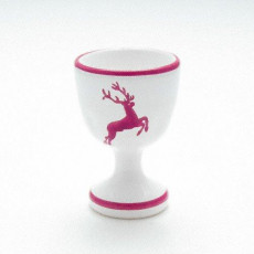 Gmundner Keramik Roter Hirsch Egg cup smooth d: 4.9 cm / h: 7.5 cm