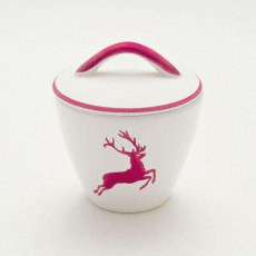 Gmundner Keramik Roter Hirsch Sugar bowl Gourmet d: 9 cm / h: 10,5 cm