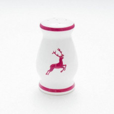 Gmundner Keramik Roter Hirsch Salt shaker bulbous h: 8.5 cm