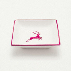 Gmundner Keramik Roter Hirsch Snack bowl 11x11x2.8 cm