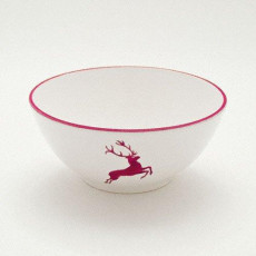 Gmundner Keramik Roter Hirsch Bowl d: 20 cm / 1 L