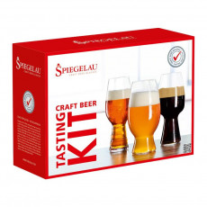 Spiegelau Craft Beer Tasting Kit Set - 1x Wheat + Stout + 1x IPA 3 pcs.