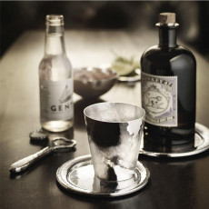Robbe & Berking Martele Bar-Kollektion - 90 gram silver plated bottle plate