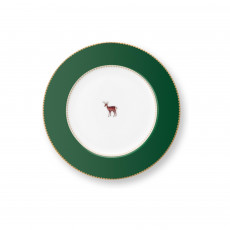 Pip Studio Love Birds Dark Green Brotteller 17 cm