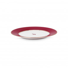 Pip Studio Love Birds Dark Red breakfast plate 21 cm