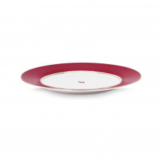 Pip Studio Love Birds Dark Red Dinner plate 26.5 cm