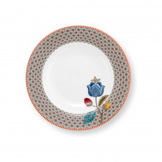 Pip Studio Blooming Tales Khaki Suppenteller 21,5 cm