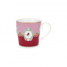 Pip Studio Love Birds Red-Pink Teetasse rot/pink 0,25 L