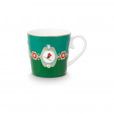 Pip Studio Love Birds Emerald-Green Teetasse grün duo 0,25 L