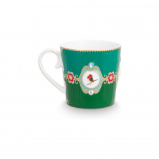 Pip Studio Love Birds Emerald-Green Teetasse grün duo 0,25 L