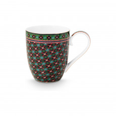 Pip Studio Berry Blues Becher mit Henkel XL 0,45 L