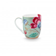 Pip Studio Blooming Tales Blue Kaffeeobertasse 0,20 L