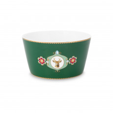 Pip Studio Love Birds Dark Green bowl 15 cm