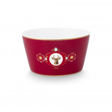 Pip Studio Love Birds Dark Red bowl 15 cm