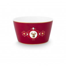 Pip Studio Love Birds Dark Red bowl 15 cm