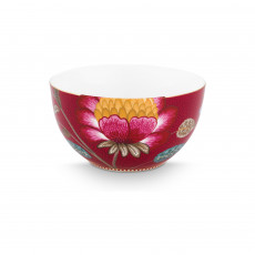 Pip Studio Blooming Tales Dark Red Bowl 15 cm