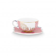 Pip Studio Royal Multi Espressotasse Pink 2-tlg. 0,12 L