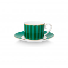 Pip Studio Love Birds Emerald-Green Espressotasse 2-tlg. 0,12 L