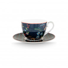 Pip Studio Berry Blues Capppuccino tasse 2-tlg.