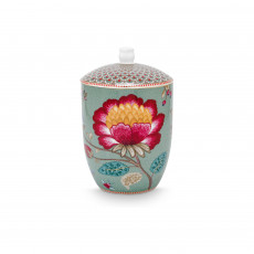 Pip Studio Blooming Tales Blue Vorratsdose 1,5 L