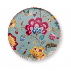 Pip Studio Blooming Tales Blue Tortenteller 30,5 cm