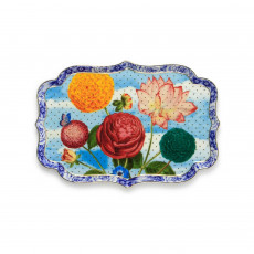Pip Studio Royal Multi Servierschale Flowers 26x18 cm