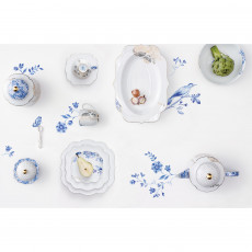 Pip Studio Royal White Servierschale  Oval 40x28,5 cm