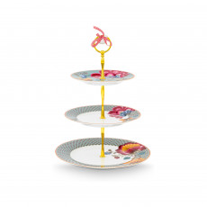 Pip Studio Blooming Tales Fantasy Blue Etagere 3-tlg. im GK