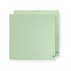 Pip Studio Stripes Textiles Geschirrtüchern Stripes Light Green Set 2-tlg. 65x65cm