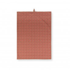 Pip Studio Blooming Tales Dark Red tea towel set 2 pc