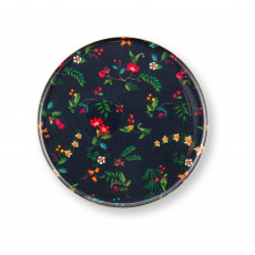Pip Studio Berry Blues Schale Metall Kugel 24 cm