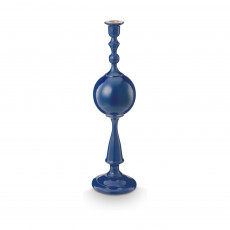 Pip Studio Dot Delight Kerzenständer Metall Kugel Marineblau 44 cm