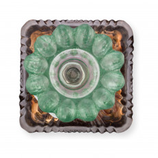 Pip Studio Lily & Lotus Kerzenständer Glas Perlen Grün 28 cm