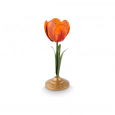 Pip Studio Lily & Lotus Kerzenständer Metall Tulpe Orange 21 cm